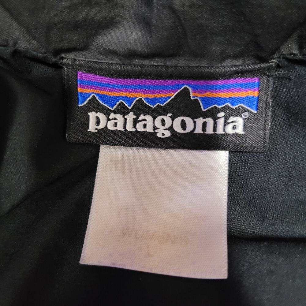 Patagonia Jacket Womens Large Black Tres Parka Duck Down Puffer - Picture 13 of 16